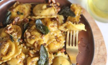 Homemade Pumpkin Ravioli