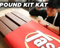 I Made A Giant 30-Pound Kit Kat
