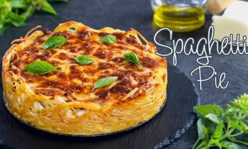 Spaghetti Pie – Easy Baked Spaghetti Pie with Meat Tomato Sauce