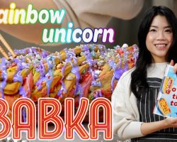 Rainbow Unicorn Babka