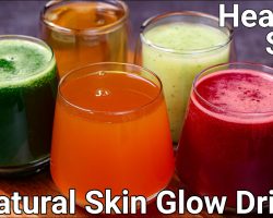 5 Simple Drinks for Glowing Skin & Body | Healthy Juice for skin | 5 Miracle Juice for Glowing Skin