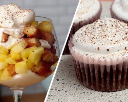 Churro Eton Mess & Mexican-Inspired Chocolate Cupcakes