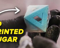 This Is How 3D Printed Sugar Is Made