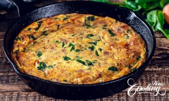 Crustless Spinach Bacon Quiche – Gluten-Free Skillet Quiche