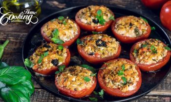 Baked Stuffed Tomatoes with Bulgur and Feta – The Best Summer Tomato Side Dish Recipe