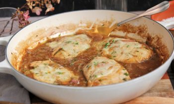 Laura Vitale Makes French Onion Chicken