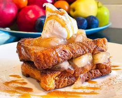 Caramel Apple Pie French Toast