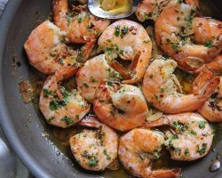 Laura Vitale Makes Buttery Shrimp