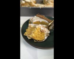 Pumpkin Spice Tres Leches Cake