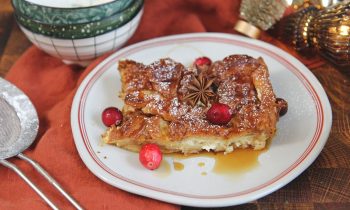 Laura Vitale Makes Eggnog Baked French Toast