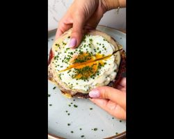 Candied Croissant Croque Madame