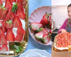 Laura’s Strawberry Shortcake Cake