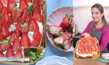 Laura’s Strawberry Shortcake Cake