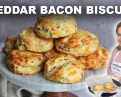 Cheddar Bacon Biscuits – Easy Homemade Recipe!