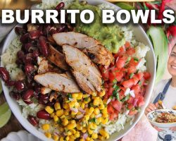 Chipotle Chicken Bowls! Easy and Perfect For Meal Prep!