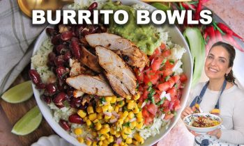 Chipotle Chicken Bowls! Easy and Perfect For Meal Prep!