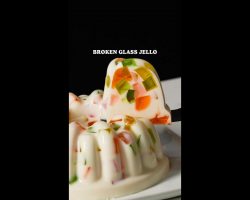 Broken Glass Jello Cake