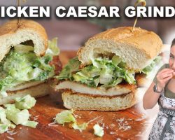 Chicken Caesar Grinder – Quick & Easy Recipe!