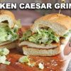 Chicken Caesar Grinder Sandwich – Super Quick & Easy Recipe!