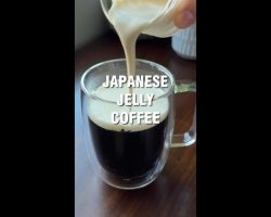 Jiggly Japanese Coffee Jelly