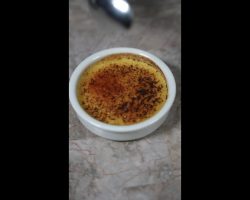 Corn Creme Brulee