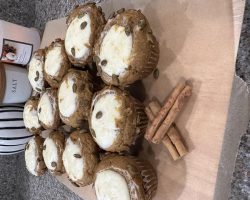 Starbucks Inspired Pumpkin Cream Cheese Muffins