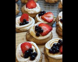 Strawberry Boba Cookies