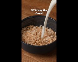 2-Ingredient Magic: Crispy Rice Cereal Made Easy!
