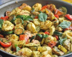 Chicken Tortellini – Summer Dinner In Under 30 Minutes!
