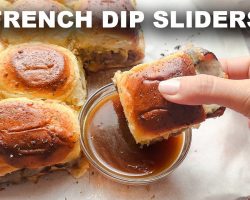 French Dip Sliders – The Perfect Game Day Food!