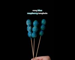Sour Blue Raspberry Tanghulu