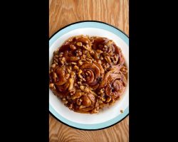 Miso Orange Sticky Buns