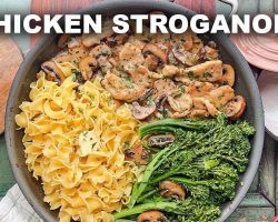 Skillet Chicken Stroganoff – The Weeknight Recipe You Need!