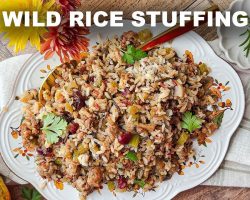 Easy Wild Rice Stuffing – The Perfect Thanksgiving Recipe!