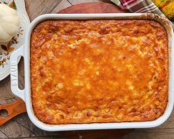 Sweet Corn Pudding/Soufflé