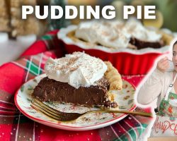 Chocolate Pudding Pie