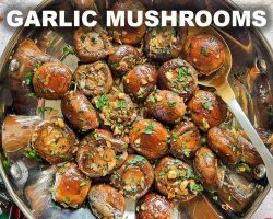 Garlic Infused Mushrooms