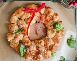 Garlic Knot Wreath
