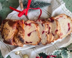 Marbled Cranberry Bread