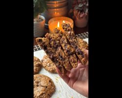 Salted Caramel Espresso Cookies