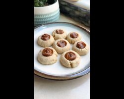 Sea Salt Dulce de Leche Thumbprint Cookies