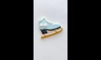 Ice Skate Cookie