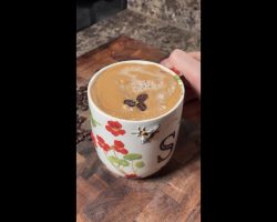 Fluffy Nutella Coffee