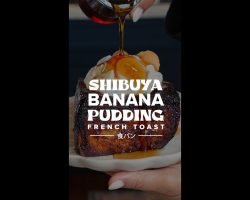 Shibuya Banana Pudding French Toast
