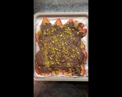 Strawberry Dubai Chocolate Bark
