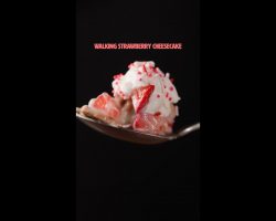 Walking Strawberry Cheesecake