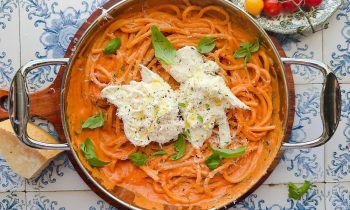 Ricotta and Burrata Pasta