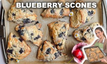 The BEST Blueberry Scones Ever!
