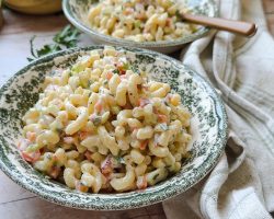 Deli Macaroni Salad, An Easy BBQ Side Dish!