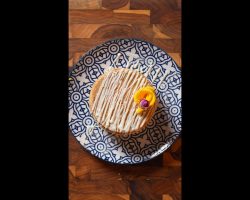 No-Bake Upside-Down Mango Cheesecake